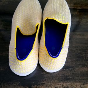 Rothys yellow loafers size 10